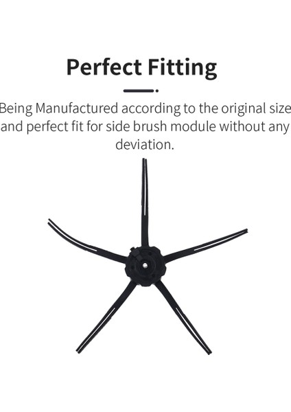 Gui Xulian 6 Adet Yedek Parçalar Q5/q5+ Robotlu Süpürge Aksesuarları Yan Fırça Ev Temizlik Aracı (Yurt Dışından) modelleri