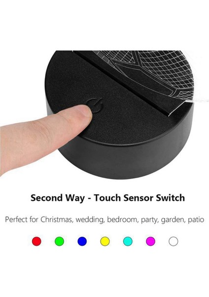 Gui Xulian 15 Takım 3D Gece LED Işık Lamba Tabanı 16 Renk LED Işık Ekran Tabanı Uzaktan Kumanda ile USB Işık Tabanı Akrilik Için (Yurt Dışından) fırsatları