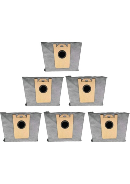 Gui Xulian 6 Adet Toz Torbası Robovac LR30 Hibrid Robotlu Süpürge Yedek Yedek Parça Ev Çöp Toz Torbası (Yurt Dışından)