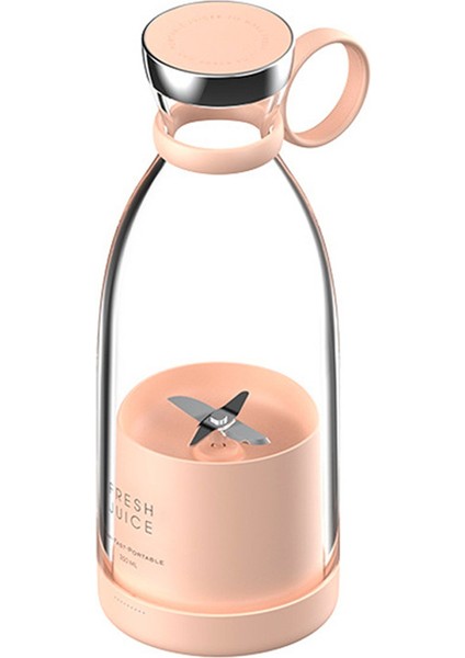 Kişisel Boyutlu Blender, Taşınabilir Blender, Pille Çalışan USB Blender, Dört Bıçaklı, Mini Blender (Yurt Dışından)