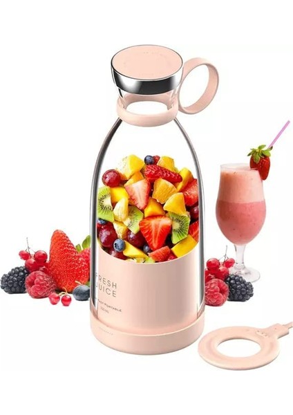Kişisel Boyutlu Blender, Taşınabilir Blender, Pille Çalışan USB Blender, Dört Bıçaklı, Mini Blender (Yurt Dışından) fiyatları