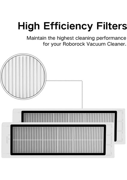 Gui Xulian Q5/q5+ Için Aksesuar Seti Toz Torbası Filtre Ana Fırça Yan Fırça Hepsi Bir Arada Tam Set Yedek Parça (Yurt Dışından)