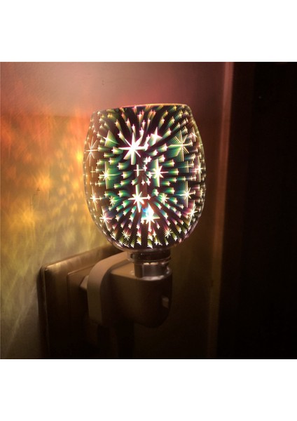 Gui Xulian Elektrikli Balmumu Eriyik Brülör 3D Aromaterapi Lambası Gece Lambası Duvara Monte Difüzör Dekorasyon Abd Plug (Yurt Dışından) modelleri