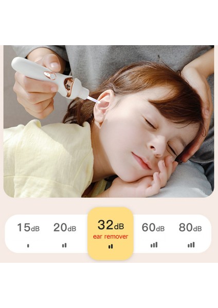 Elektrikli Görsel Işık Yayan Kulak Kepçesi Çocuk Mini Emilebilir Kulak Toplama LED Aracı-B (Yurt Dışından) indirimleri