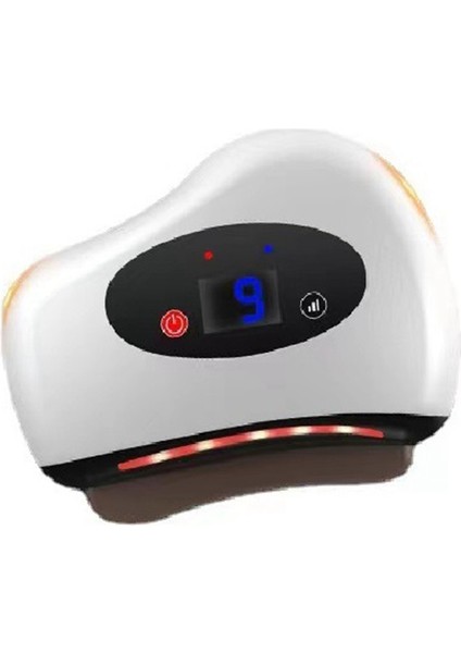 Gui Xulian 1 Adet Mini Akım Kazıma Makinesi Yüz Kaldırma Vücut Masajı USB Şarj Edilebilir Cilt Elektrikli Kazıma Aracı Beyaz (Yurt Dışından)