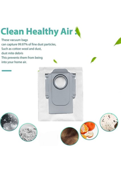 Gui Xulian P10 / Q Robotlu Süpürge Aksesuarları Toz Torbası Çöp Toz Torbası Yedek Parçalar (Yurt Dışından) fırsatları