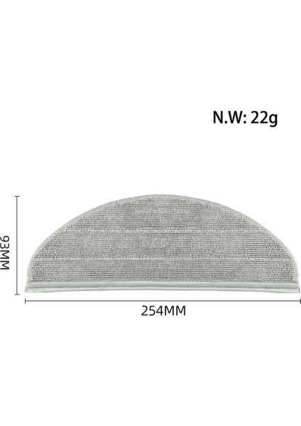 Kendi Kendini Temizleyen Süpürme Paspas Robotu Aksesuarları Mjstp Ana Yan Fırça Hepa Filtre Paspas Bezi Bez Parçaları (Yurt Dışından) modelleri