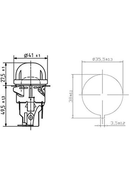 [gui Xulian] 4set E14 Yüksek Sıcaklık Dayanımı 300 Santigrat 250V 25W Fırın Lambası, Fırın Duyu, Fırın Aydınlatma Seramik Lamba Kafası (Yurt Dışından)