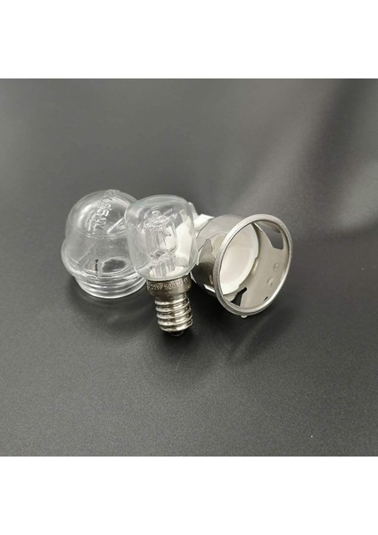 [gui Xulian] 4set E14 Yüksek Sıcaklık Dayanımı 300 Santigrat 250V 25W Fırın Lambası, Fırın Duyu, Fırın Aydınlatma Seramik Lamba Kafası (Yurt Dışından)