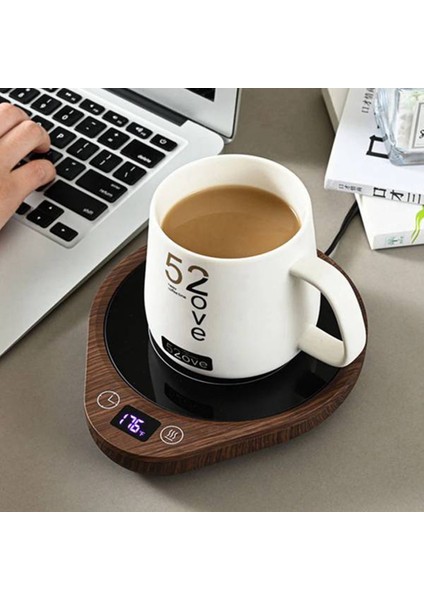 Gui Xulian 3 Sıcaklık Ayarlı Masa Için Kupa Isıtıcı, Kahve Isıtıcı ve Fincan Isıtıcı, Zamanlayıcılı Birleşik Krallık Fişi (Yurt Dışından) modelleri