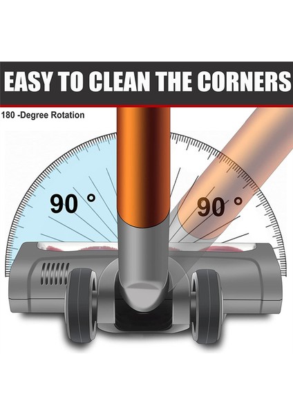 V7 V8 V10 V11 V15 Için Motorlu Elektrikli Fırça, Rulolu LED Işıklı Fırça, Zemin Temizleme Fırçası (Yurt Dışından) fiyatları