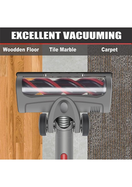 V7 V8 V10 V11 V15 Için Motorlu Elektrikli Fırça, Rulolu LED Işıklı Fırça, Zemin Temizleme Fırçası (Yurt Dışından) modelleri