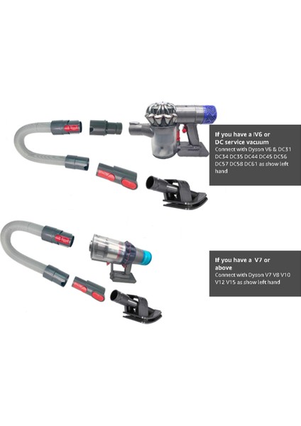 Gui Xulian Evcil Hayvan Için Damat Alet Seti - V6 V7 V8 V10 V12 V15 ve Dc Serisi Için Vakum Ataşmanı, Tetik Kilitli (Yurt Dışından) indirimleri