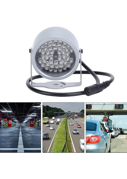 Gui Xulian Ir Aydınlatıcılar, Gece Görüşü Kızılötesi Işık 48 LED Gece Görüşü Su Geçirmez Lamba Iç Mekan Için Ir Kızılötesi Işık (Yurt Dışından)
