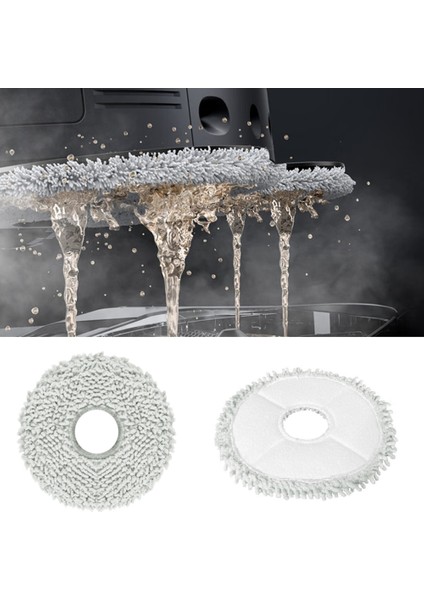 Gui Xulian X20 PRO/X20 Robotlu Süpürge Için 4 Adet Yıkanabilir Paspas Bezi Yedek Yedek Parçalar (Yurt Dışından) indirimleri