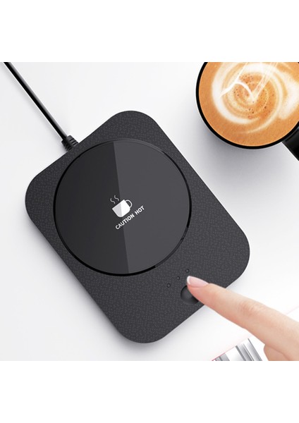 Gui Xulian USB Kupa Isıtıcı Kahve Kupa Bardak Isıtıcı Süt Çay Su Isıtma Pedi Bardak Isıtıcı Sıcak Mat Sabit Sıcaklık Coaster (Yurt Dışından)