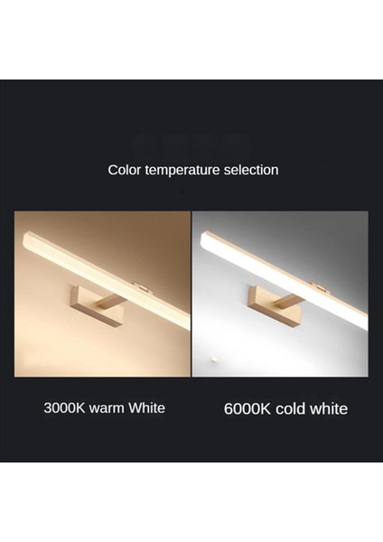 Gui Xulian Basit Işık Lüks Alüminyum Akrilik Banyo Makyaj Masası Aynası Duvar Lambası Banyo Aynası Ön Işık Resmi, Abd Fiş A (Yurt Dışından) fırsatları