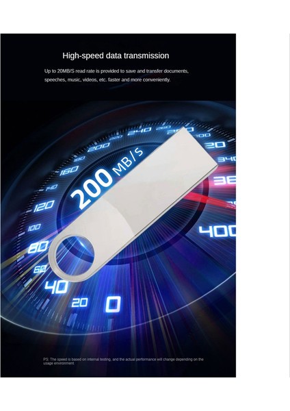 Gui Xulian Metal Pendrive USB Flash Sürücü 64 GB USB 3.0 Su Geçirmez Cle USB 16 Go Pen Drive 3.0 Özel Logo Hediye USB Anahtarı (Yurt Dışından)