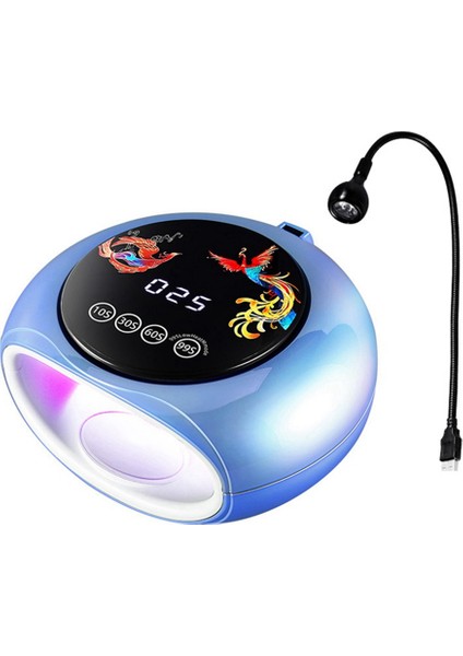Gui Xulian 660NM Dalgaboyu Kırmızı Işık Manikür Lambası Yüksek Güç ile 360° Uv Kür Fototerapi Makinesi LED Tırnak Lambası Mavi Ab Tak (Yurt Dışından) indirimleri