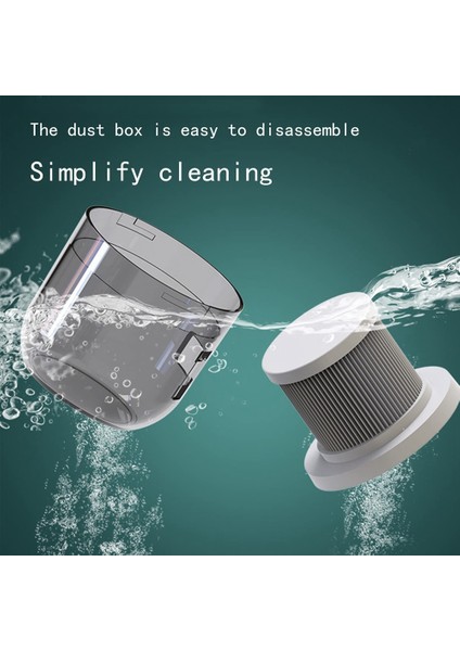 Gui Xulian Yatak Elektrikli Süpürge El Tipi Derin Yatak Elektrikli Süpürge, 2 Modlu, Dakikada 6000 Karıştırma Yıkanabilir Filtre, Beyaz (Yurt Dışından) indirimleri