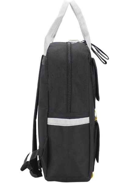 Unisex Etiket Desen Okul Sırt Çantası Case Club Old Design modelleri