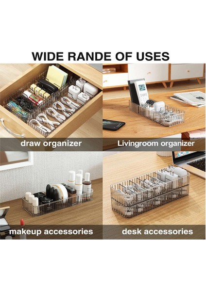 Kablo Saklama Kutuları Organizatörler 2 Paket, 20 Adet Kablo Bağı ile Kablo Şarj Depolama Organizatör Kutusu Kasa (Yurt Dışından) fiyatları