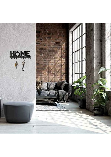 Duvar Montajı Için Anahtarlık Sweet Home (10 Kancalı Raf) Dekor, Ön Kapı Için Metal Askı, Mutfak, Depo, Araç Anahtarları (Yurt Dışından)