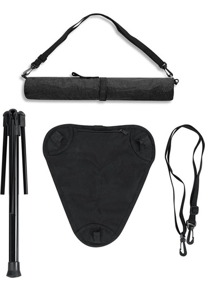 Taşınabilir Geri Çekilebilir Tabure Açık Kamp Yürüyüş Için Ayarlanabilir Mini Tabure Balıkçılık Katlanabilir Plastik Sandalye (Yurt Dışından)