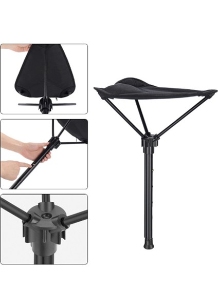 Taşınabilir Geri Çekilebilir Tabure Açık Kamp Yürüyüş Için Ayarlanabilir Mini Tabure Balıkçılık Katlanabilir Plastik Sandalye (Yurt Dışından) fiyatları