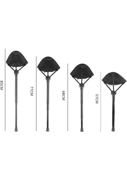 Taşınabilir Geri Çekilebilir Tabure Açık Kamp Yürüyüş Için Ayarlanabilir Mini Tabure Balıkçılık Katlanabilir Plastik Sandalye (Yurt Dışından) fırsatları