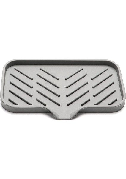 Silikon Mutfak Sabun Tepsisi, Lavabo Tepsisi Drenaj Sünger Rafı, Lavabo Depolama Tepsisi, Sünger Sabunluk Scrubber Için Kullanılır (Yurt Dışından)