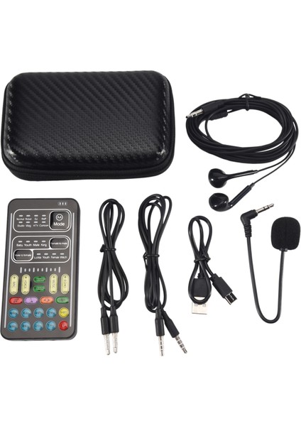 Ses Değiştirici El Mikrofonu Ses Değiştirici Telefon//anahtar Için Çok Fonksiyonlu Efekt Makinesi (I900) (Yurt Dışından)