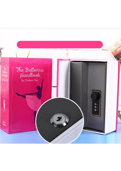 Sözlük Kitabı Kasa Saklama Kutusu, 3 Dijital Şifreli Kilitli Gizli Kasa, Hırsızlığa Karşı Koruma Kasası, (Pembe) (Yurt Dışından) modelleri