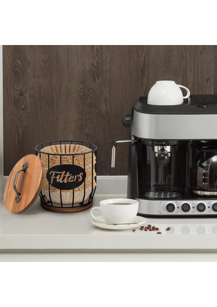 Kahve Barı Aksesuarları Için Kahve Filtresi Tutucu Depolama Güzel Kahve Filtresi Saklama Kabı ve Dağıtıcı (Yurt Dışından) fiyatları
