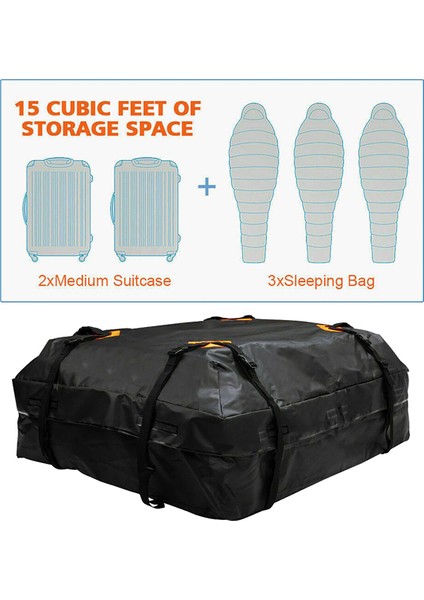 420D Araba Tavan Çantası Bagaj Çantası Araba Çatı Saklama Çantası Evrensel Araba Aksesuarları (Yurt Dışından) modelleri