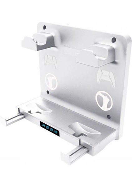 Psvr2 Için 4'ü 1 Arada Asılı Oyun Denetleyicisi Dock Şarj Cihazı Ana Asılı Kolu Dock Şarj Cihazı Saklanabilir Vr Kulaklık (Yurt Dışından)