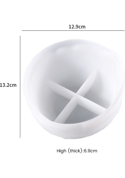 1 Adet Reçine Silikon Kalıp Döküm Kalıp Tepsisi Kalıpları, Epoksi Silikon Kalıp Kase, Dıy Çay Tepsisi Için Düzensiz Tepsi Kalıpları (Yurt Dışından) fiyatları