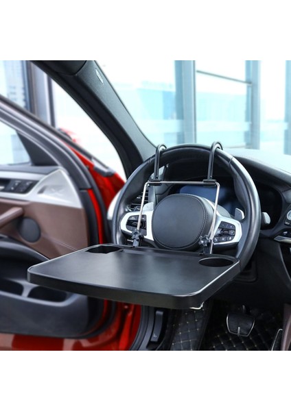 Araba Küçük Masa Araba Yemek Tabağı Direksiyon Tepsisi Katlanabilir Depolama Evrensel Araba Aksesuarları (Yurt Dışından) modelleri