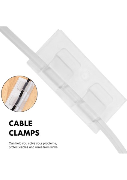 50 Adet Dış Mekan Işık Klipleri Tel Sabitleyiciler Kendinden Yapışkanlı Tel Klipler Kablo Düzenleyiciler Dize Işıkları Için Kablolar (Yurt Dışından) fiyatları
