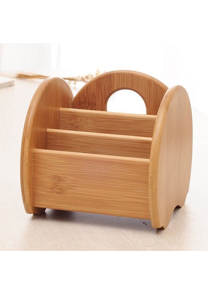 Sehpa Uzaktan Kumanda Tutucu Koleksiyonu Kozmetik Makbuz Dahil Organizatör Depolama Bambu Ahşap Kutu Rafları, S (Yurt Dışından) modelleri