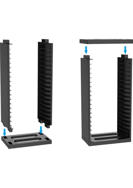 Çok Fonksiyonlu Disic Depolama Kulesi Için Oyun Diskleri Tutucu Dikey Stand 18 Oyun Diskleri Aksesuarları (Yurt Dışından) modelleri