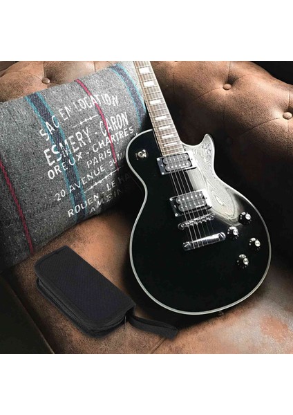Dize Organizatör ile Gitar Tamir Araçları 20 Adet Gitar Aracı Gitar Sarıcı Dize Kesici Dize Eylem Cetvel Ölçer Parmaklı Koruma Fret Dosyaları (Yurt Dışından)