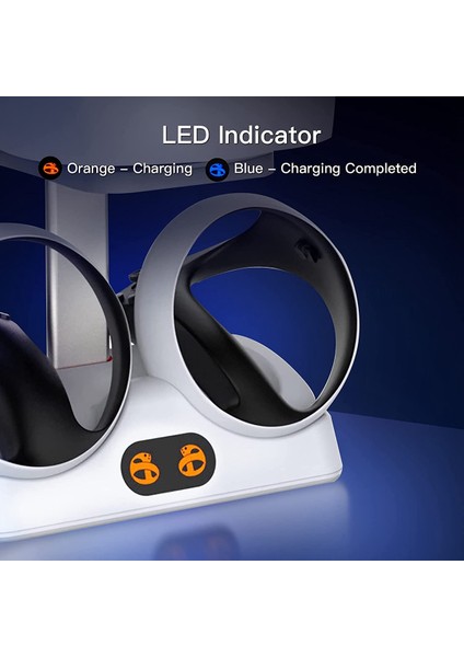 Psvr2 Kontrol Cihazları Için Kulaklık Tutuculu Şarj Istasyonu, Psvr2 Kulaklık Ekranı Için Sanal Gerçeklik Şarj Standı Bağlantı Istasyonu (Yurt Dışından) modelleri