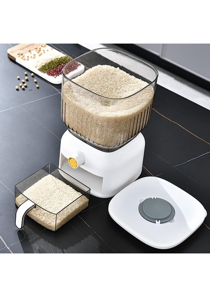 10 kg Mutfak Nano Kova Böcek Geçirmez Nem Geçirmez Mühürlü Pirinç Kovası Tahıl Evcil Hayvan Gıda Saklama Kabı Pirinç Kutusu (Yurt Dışından) fırsatları