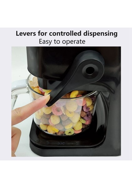 Kapaklı Tahıl Sehpası, Mutfak ve Kiler Için Düzenleme ve Saklama Kapları, Pirinç Gevreği Dispenseri (Yurt Dışından) fırsatları