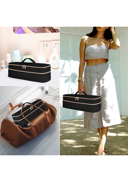 Taşıma Çantası Saç Kurutma Makinesi/volumizer/şekillendirici, Saç Aletleri Bölücüler ile Saç Stilisti Için Yalıtımlı Saklama Çantası Organizatör (Yurt Dışından) fırsatları