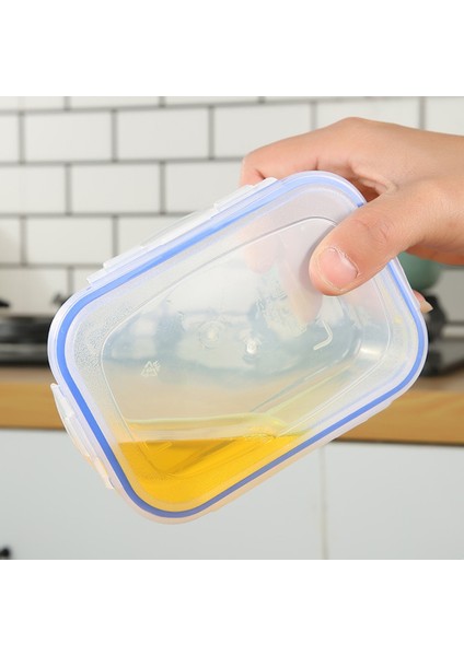3 Adet Plastik Yemek Kabı Çocuklar Için Bento Kutusu Gıda Depolama Okul Ofis Çalışanı Için Açık Piknik (Yurt Dışından)