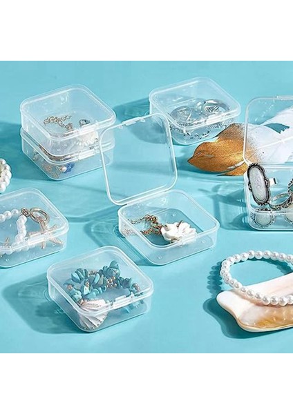 2 Paket Boncuk Organizatörler Kutusu Şeffaf Mini Plastik Boncuk Saklama Kapları Şeffaf Kapaklı Saklama Kutusu (Yurt Dışından) modelleri