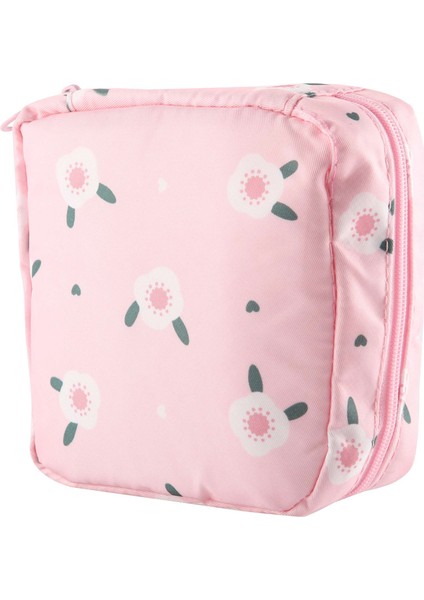 1 Adet Mini Makyaj Çantaları Fermuarlı Kız Hijyenik Ped Çantası Kart Tutucu Bozuk Para Cüzdanı Kozmetik Kulaklık Kılıfı Hijyenik Kese Pembe (Yurt Dışından) modelleri