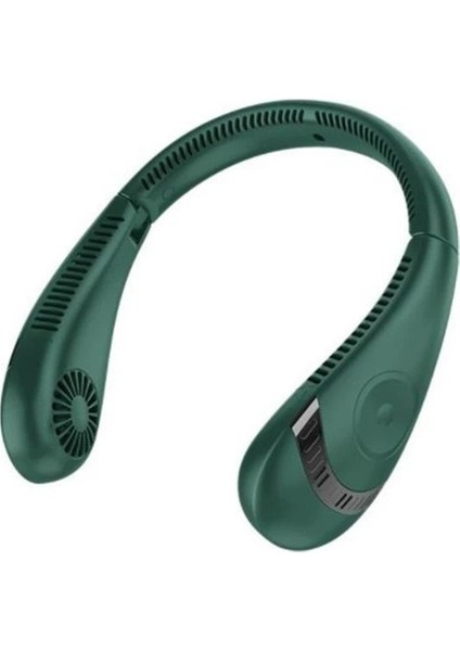 3 Ayarlanabilir Hız ile Mini Fan Açık Hava Sporları Koşu Spor Katlanabilir Bladeless Spor Soğutma Fanı Için Uygun (Yurt Dışından)